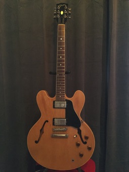1982 Gibson ES335 dot reissue. Also great guitar. I bought it in the 1990's from a music store near Berklee that has since closed. Don't remember the name but Charles Hansen sold it to me.